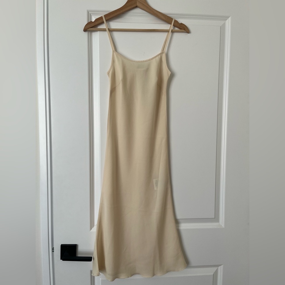 NWT RED Valentino Crepe Chemise Slip Dress IT 36